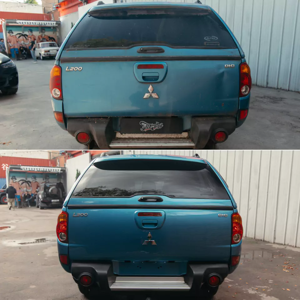 Из грязи в князи: вернули Mitsubishi L200 в новое состояние!